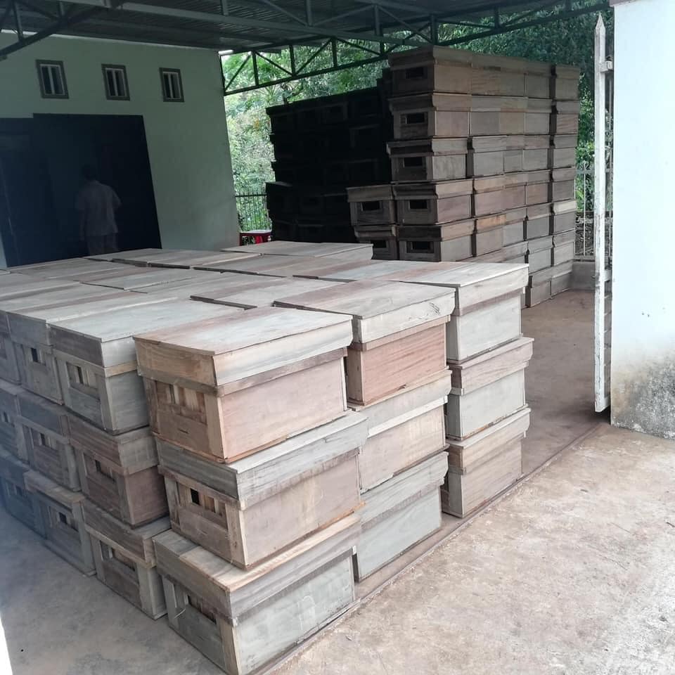 thùng gỗ sao đóng sẵn